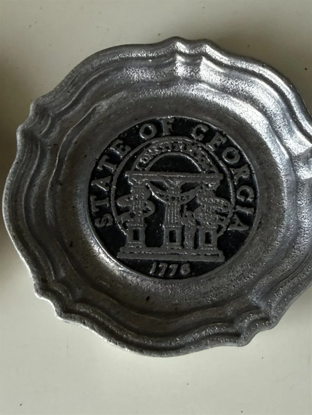 Bub Creations Bladensburg Md Metal Plate Coasters State Of Georgia Set Of 2
